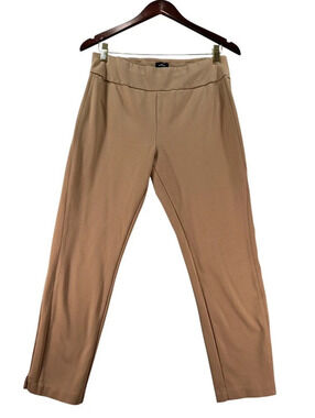 Express Tan Pull-On Straight Leg Pants Large C0039